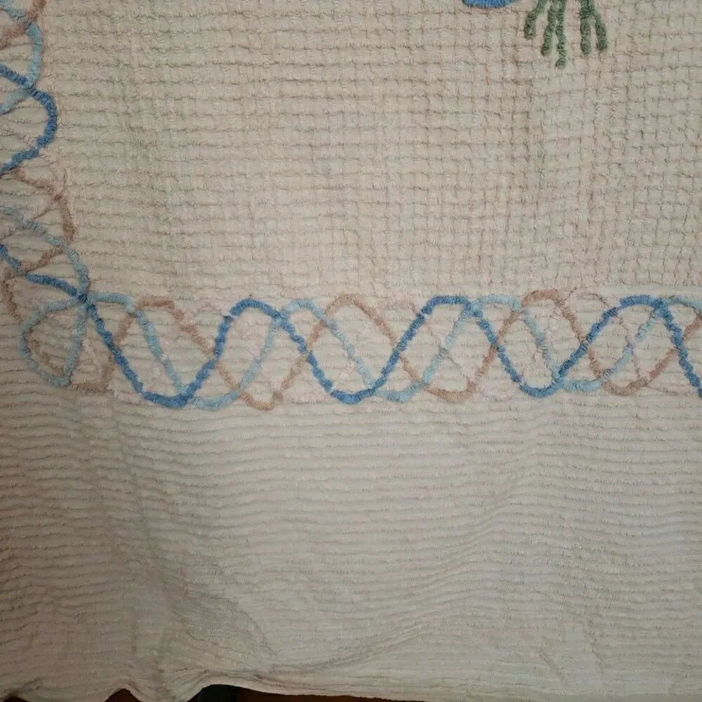Vintage Chenille Bedspread 87